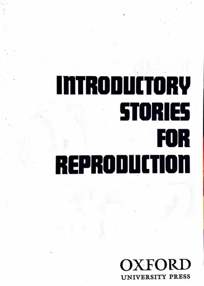 INTRODUCTORY stories for reproduction 2 