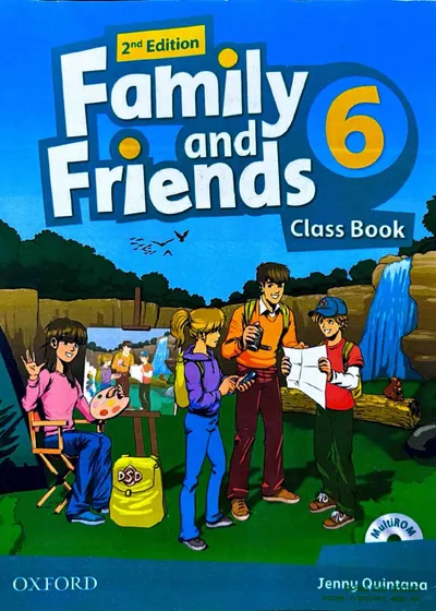 Family and friends 6 (class book and workbook combo)