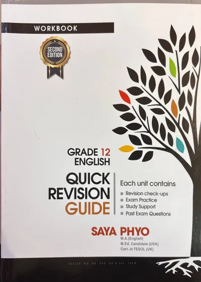 Grade 12 English quick revision guide workbook + key