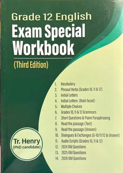 Grade 12 exam special workbook 